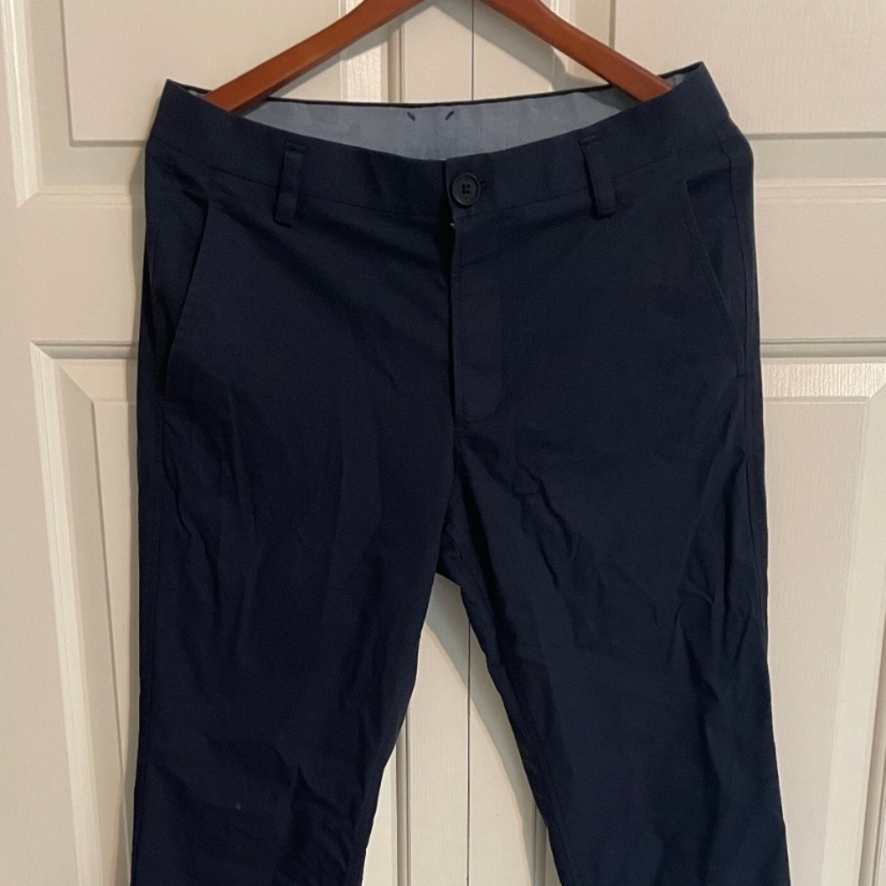 COPY - COPY - Kit and Ace Men's Dark Navy Joggers/ Commuter Pants 31 x 29